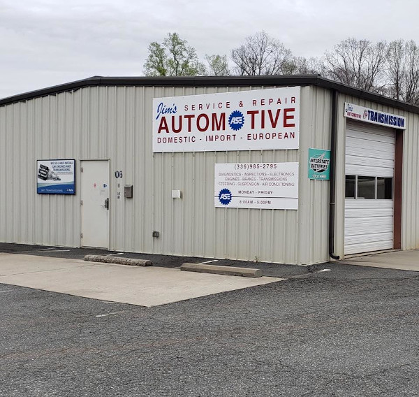 Jim's Automotive Automotive Shop Front